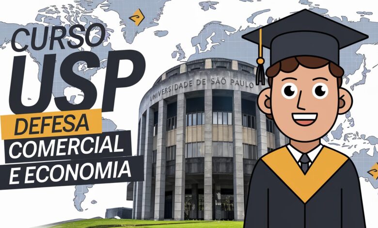 Instituto de Relações Internacionais da USP oferece curso presencial e gratuito de Defesa Comercial e Economia. Inscreva-se até 28/02!
