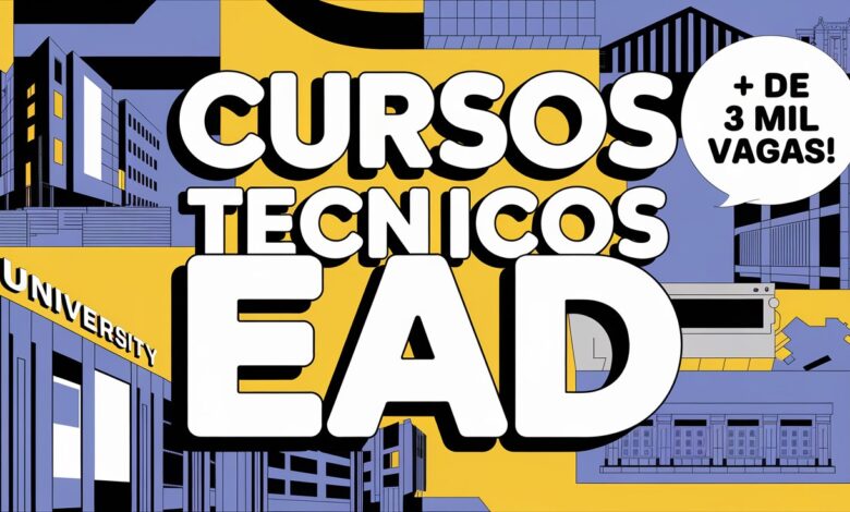 IFPR anuncia inscrições para 5 Cursos Técnicos EAD GRATUITOS com mais de 3 mil vagas espalhadas em diversas cidades! Confira datas e seleção