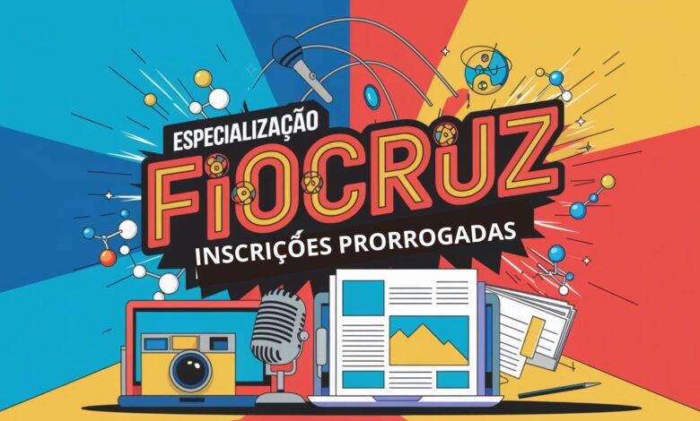 Especialização ead em Tecnologias Educacionais para o Ensino da Saúde na Fiocruz tem inscrições até 30 de janeiro! Confira!