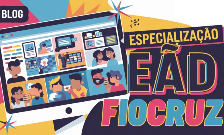 Inscrições prorrogadas até 30/01! Especialização em Tecnologias Educacionais para o Ensino da Saúde na Fiocruz. Curso EAD gratuito!