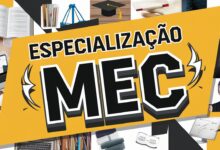 Ministério da Educação - MEC anuncia nesta quarta (29) o lançamento de 7 Cursos de Especialização com cerca de 40 mil vagas! Confira!