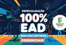 Instituto Federal - IFSP anuncia inscrições para Especialização em Educação Inclusiva 100% EAD e sem encontros presenciais!
