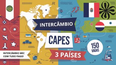 Capes abre inscrições para Intercâmbio Internacional em três países. São 150 vagas gratuitas para interessados em estudar fora do Brasil!