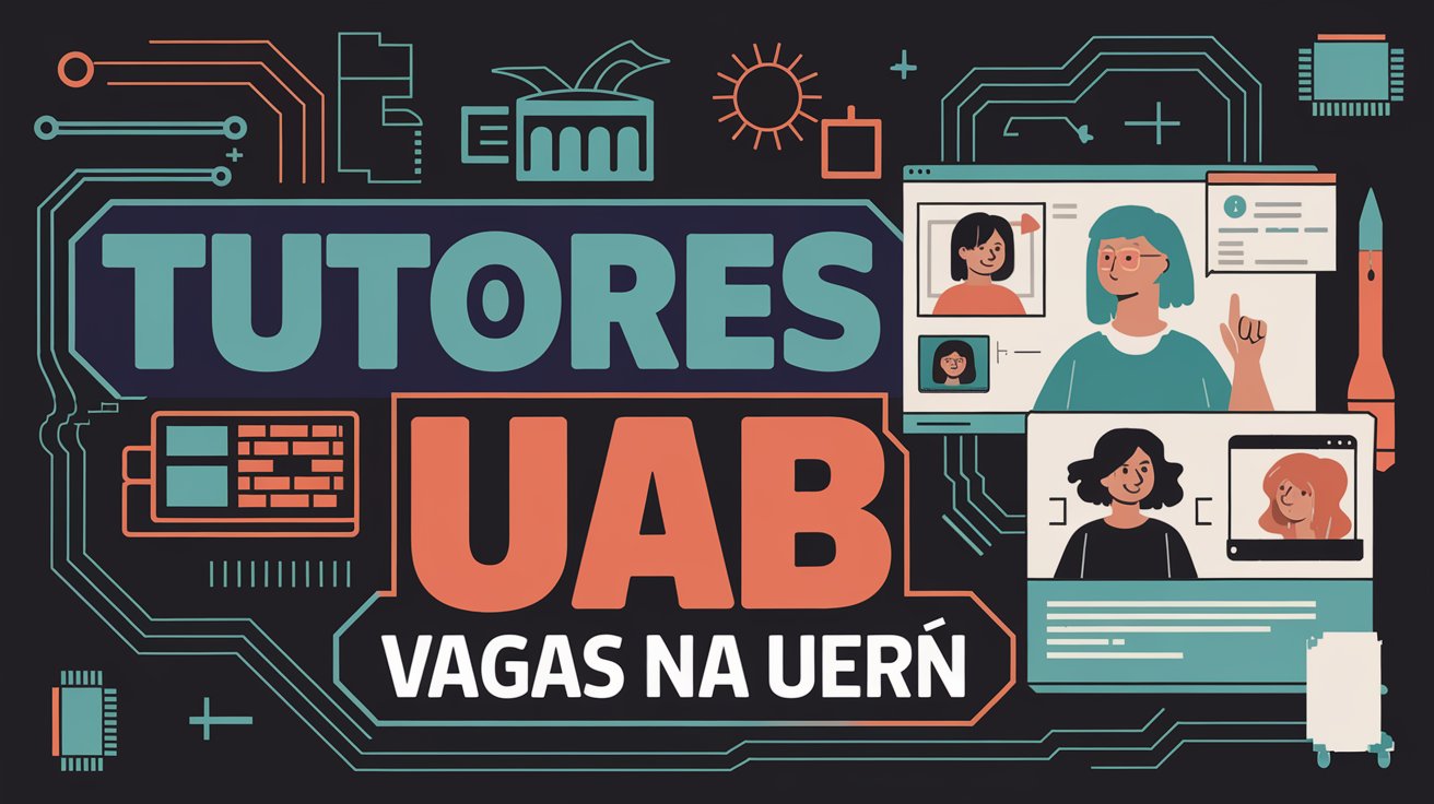 UERN abre edital para tutores da UAB com mais de 500 vagas! Remuneração de R$ 1.100,00 e desenvolvimento profissional. Inscreva-se até 13/02!