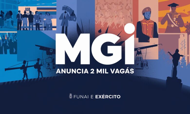 Governo anuncia 2.029 vagas temporárias! Funai (1938) e Exército (91) abrem oportunidades. Confira os detalhes e como se candidatar!