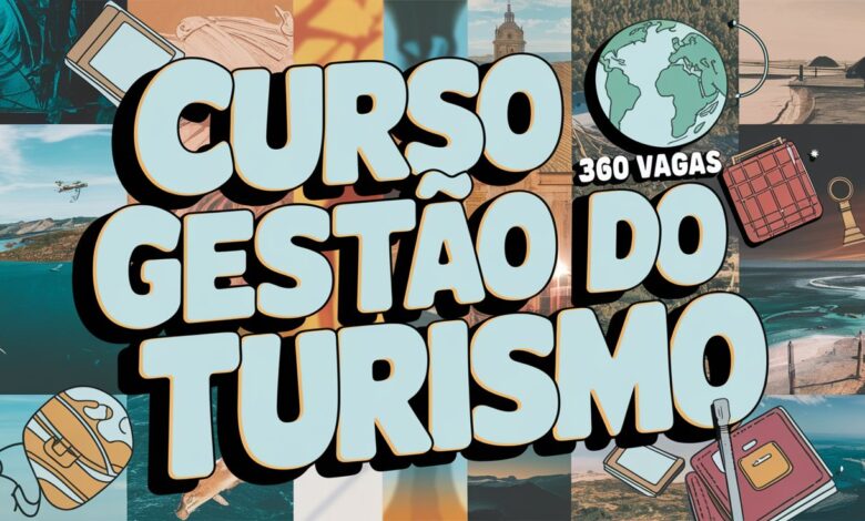 Curso EAD de Gestão Pública do Turismo: IFSULDEMINAS oferece 360 vagas para qualificação gratuita. Inscrições abertas!