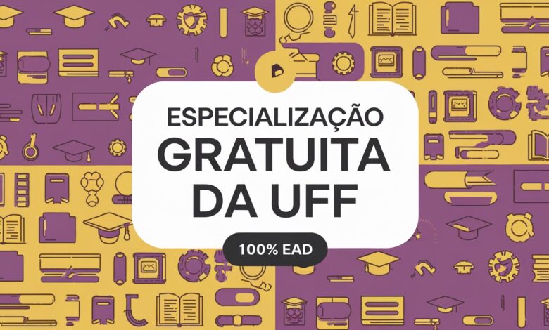 Inscrições para a Especialização EAD da UFF encerram nesta quinta, 20/02. Garanta sua vaga e transforme sua carreira na educação!