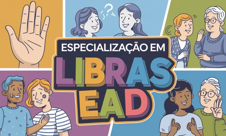 Inscreva-se na Especialização em LIBRAS EAD da UNICENTRO! Curso gratuito, 130 vagas no PR. Inscrições abertas até 16/02/2025.