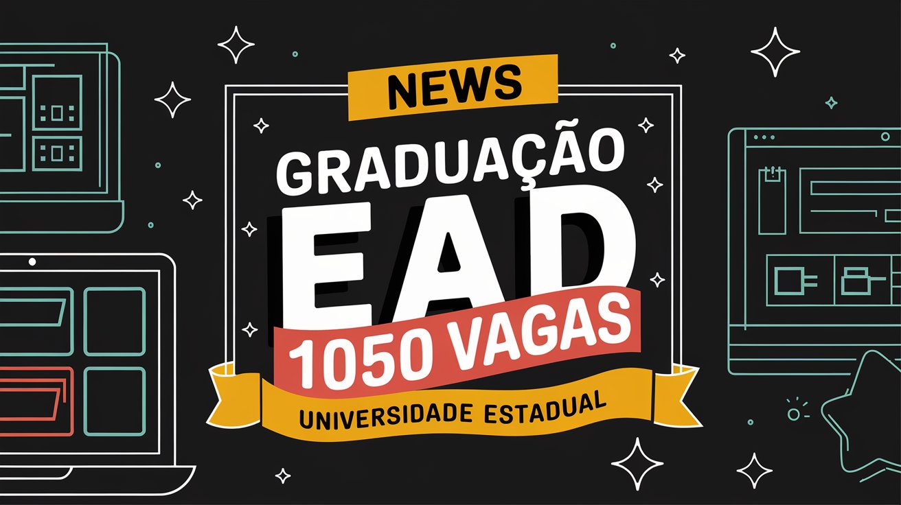 Inscreva-se no Vestibular EaD 2025 da UEM! Mais de 1.050 vagas gratuitas em cursos de graduação. Educação de qualidade e flexível.