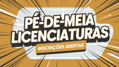 MEC abre inscrições para o Programa Pé-de-Meia Licenciaturas que oferece bolsas de R$ 1.050 mensais no Programa Mais Professores!