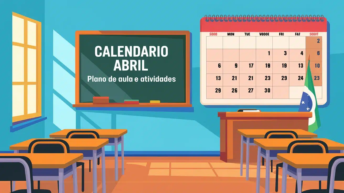 Atividades Abril 2025: Calendário educativo infantil para imprimir! Explore datas comemorativas e desenvolva habilidades.