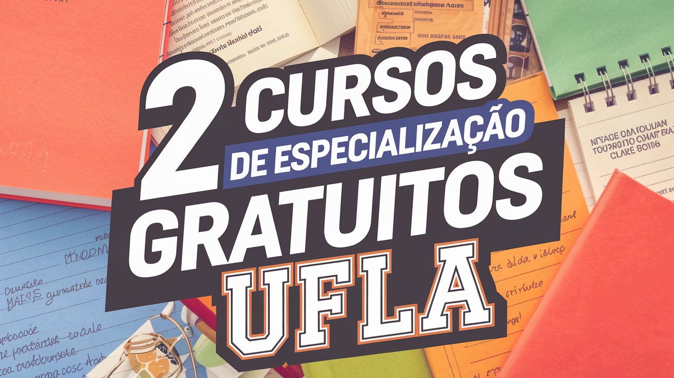 UFLA anuncia 2 Especializações gratuitas e EAD em Gestão Pública e Escolar. Vagas abertas! Inscreva-se até 09/05 e impulsione sua carreira.