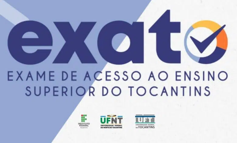 EXATO 2025: Inscrições abertas para UFT, UFNT e IFTO. Novo exame para ingresso no ensino superior do Tocantins. Inscreva-se até 7 de abril!