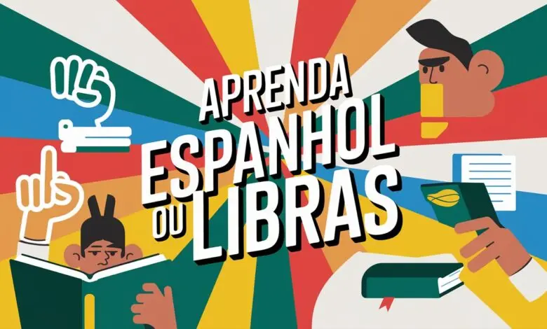 Inscreva-se nos cursos gratuitos de Espanhol e Libras do IFB Campus Estrutural. Inscrições de 07 a 13 de março de 2025. Vagas limitadas!