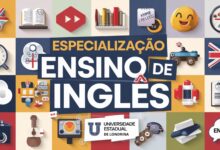 Especialização gratuita em Inglês EAD para professores! Inscrições prorrogadas até 31/03. UEL oferece 150 vagas. Inscreva-se!