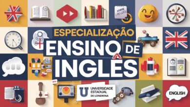 Especialização gratuita em Inglês EAD para professores! Inscrições prorrogadas até 31/03. UEL oferece 150 vagas. Inscreva-se!