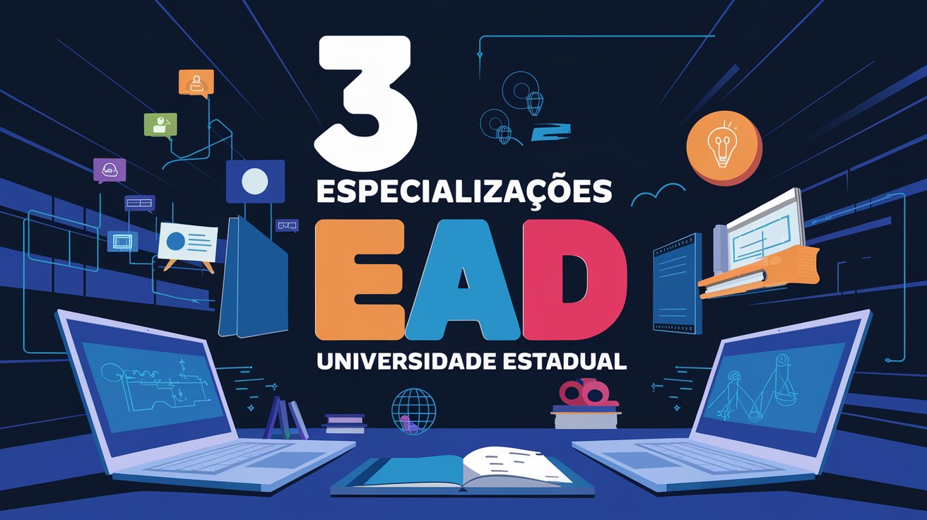 3 Cursos de especialização UESC (EAD) abrem inscrições: Gestão Pública e Turismo. São 450 vagas GRATUITAS! Inscrições abertas até 28/03!