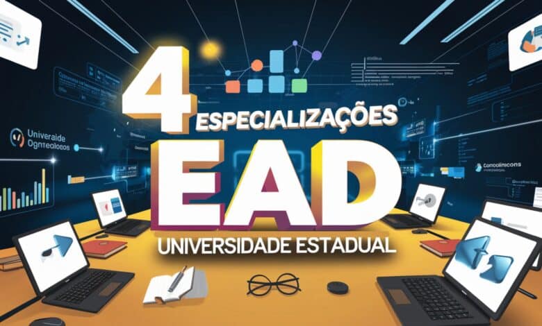 UESC reabre as inscrições para Cursos de Especializações EAD Gratuitas com 600 vagas totalmente gratuitas! Confira e inscreva-se!