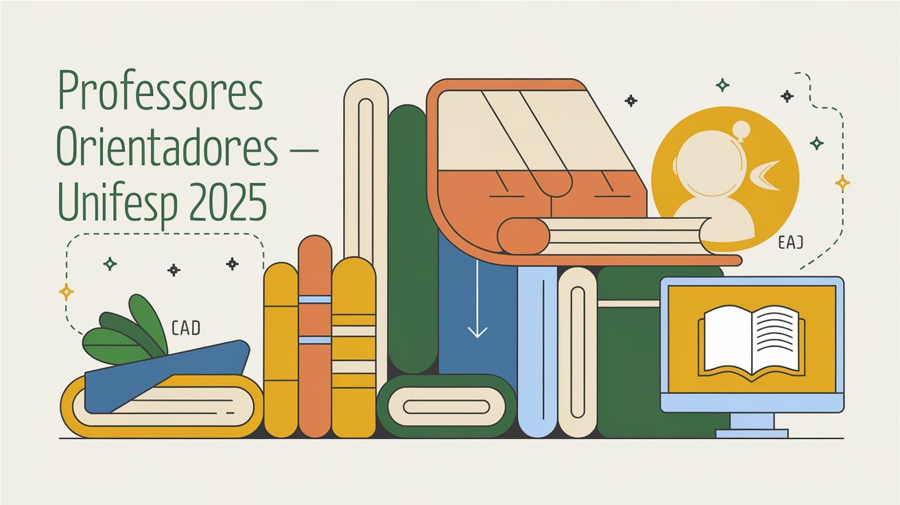 Processo seletivo UNIFESP 2025: 68 vagas para professores orientadores EAD com bolsas CAPES de R$1.850. Inscrições até 10/03.