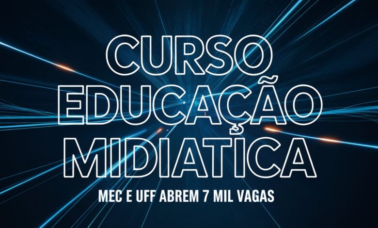 Inscreva-se no curso gratuito de Educação Midiática MEC - UFU. Formação online de 225h para profissionais da educação básica.