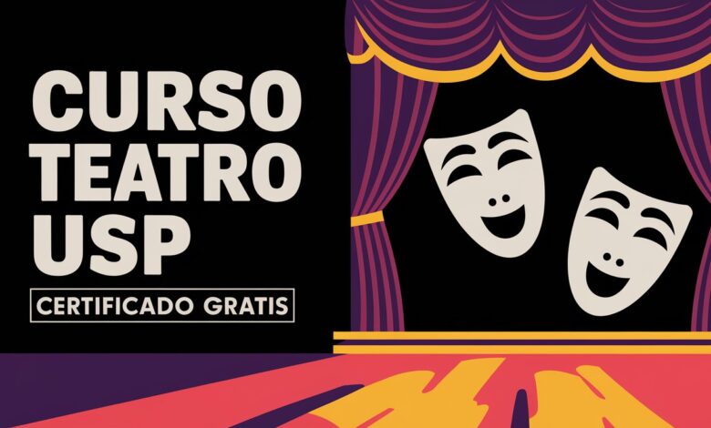 USP abre inscrições para curso inovador de Dramaturgia, artes contemporâneas e Teatro. Inscreva-se até 8/5 - 150 Vagas Gratuitas!