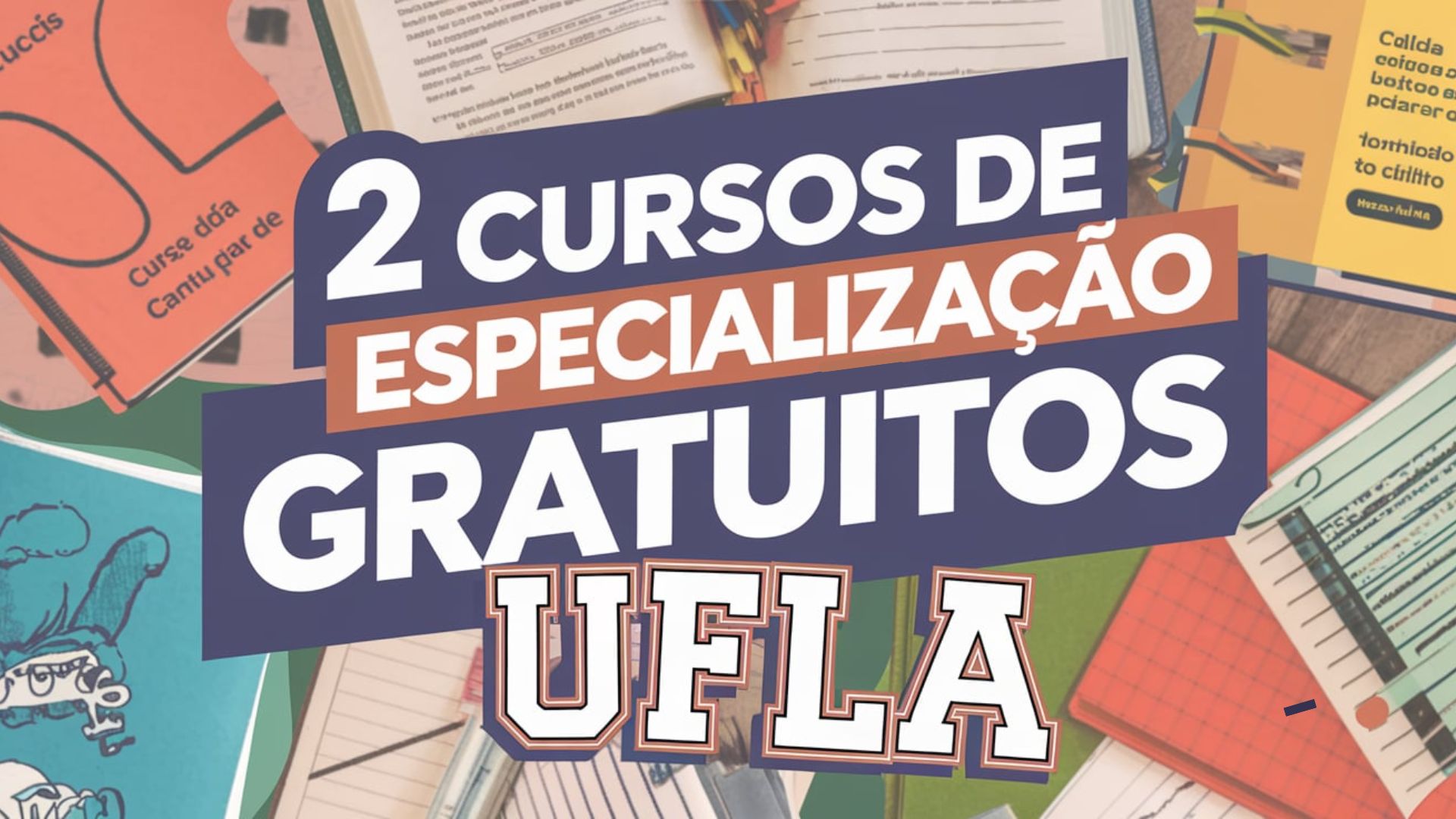 UFLA oferece cursos gratuitos de especialização em Gestão Pública e Gestão Escolar. Ensino a distância (EAD). Inscreva-se até 9 de maio