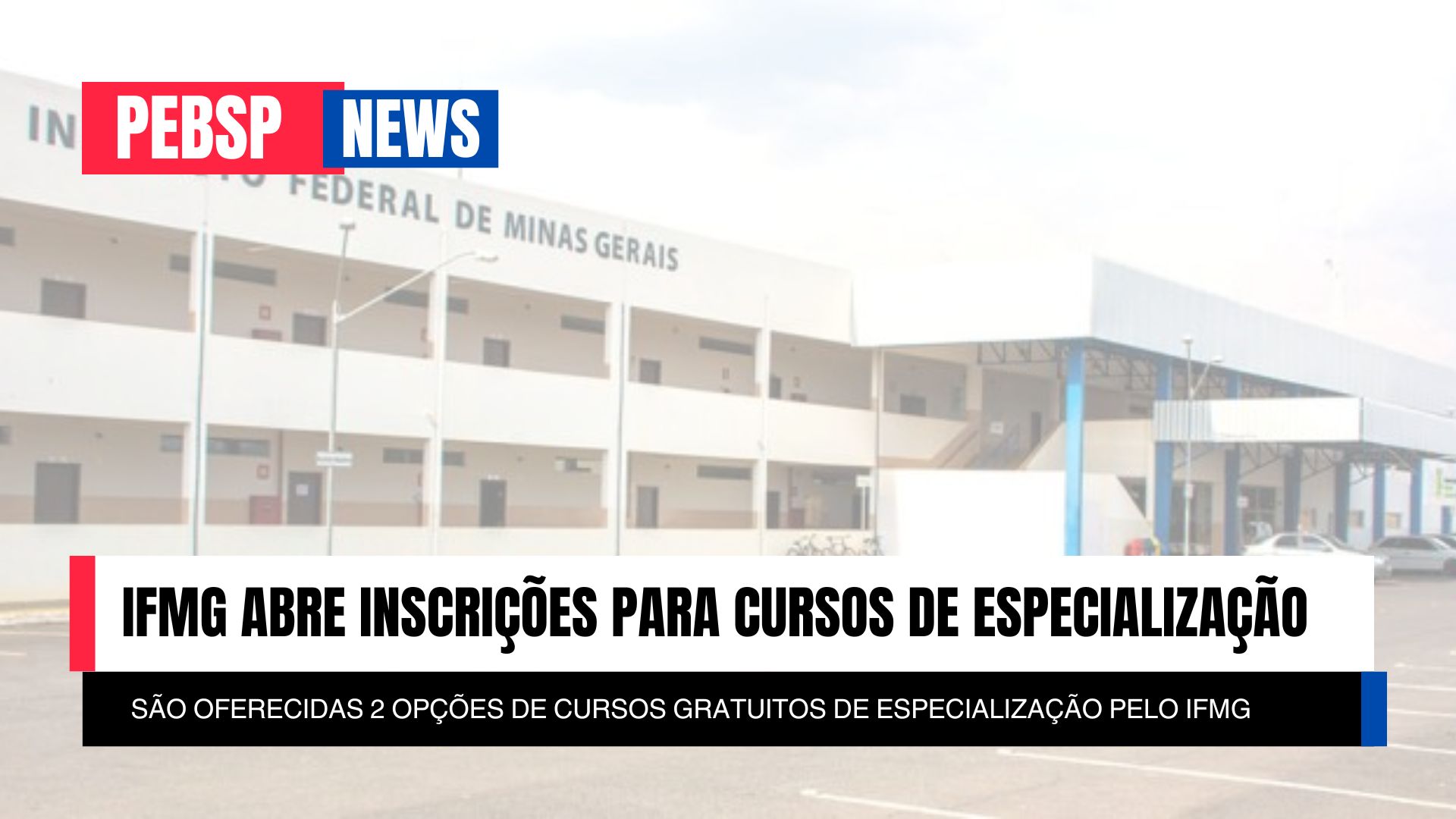 IFMG abre inscrições para Cursos de especialização gratuitos EAD em 2025: Gestão na Educação e Defesa Civil. Confira os editais e inscreva-se