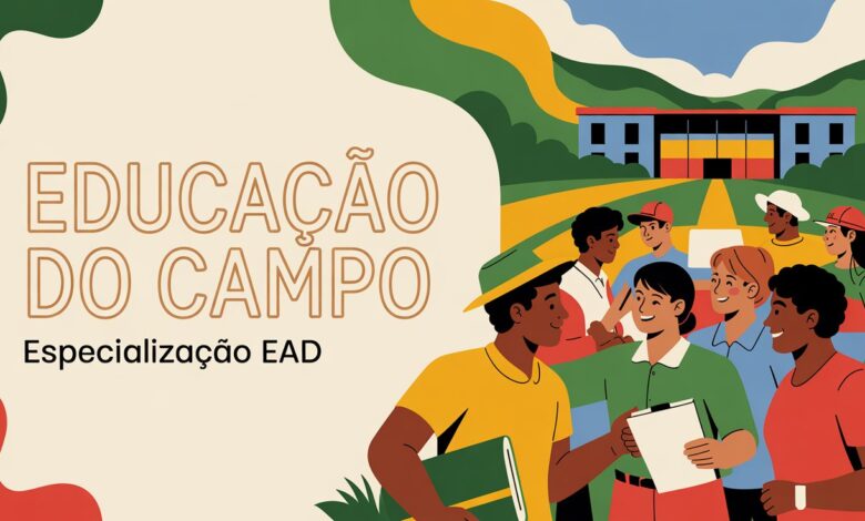 Inscreva-se na Especialização em Educação do Campo EAD da UESB. Curso EAD gratuito com vagas limitadas. Formação continuada para educadores!