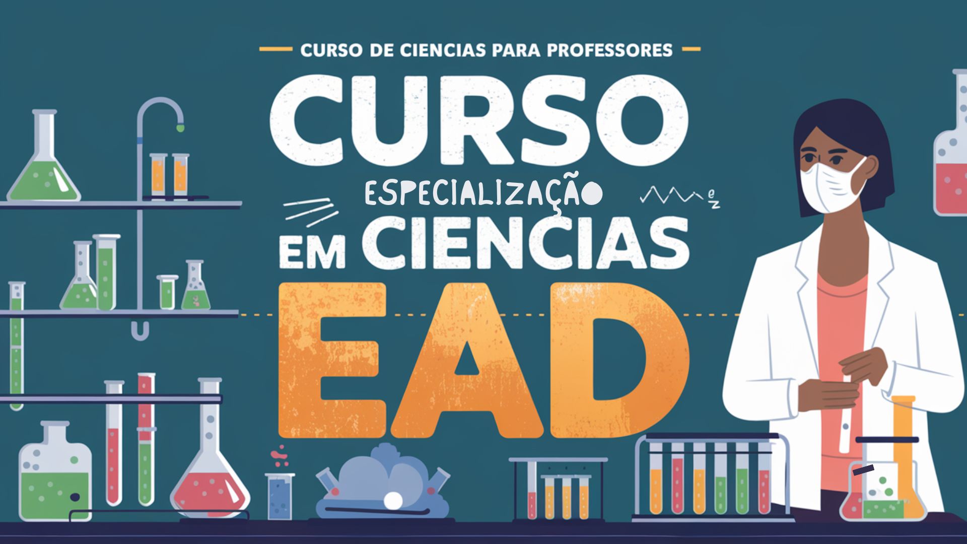 UFRGS oferece Especialização gratuita EAD em Ensino de Ciências. Inscrições abertas até 11/05/2025. Garanta sua vaga!