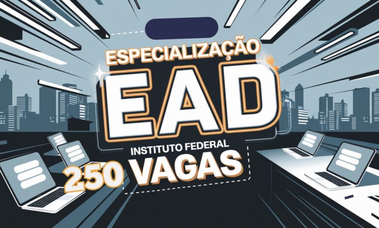 IFMG oferece 250 vagas para Especialização gratuita EaD em Gestão Educacional. Inscrições até 25/04/2025. Aproveite essa oportunidade única!