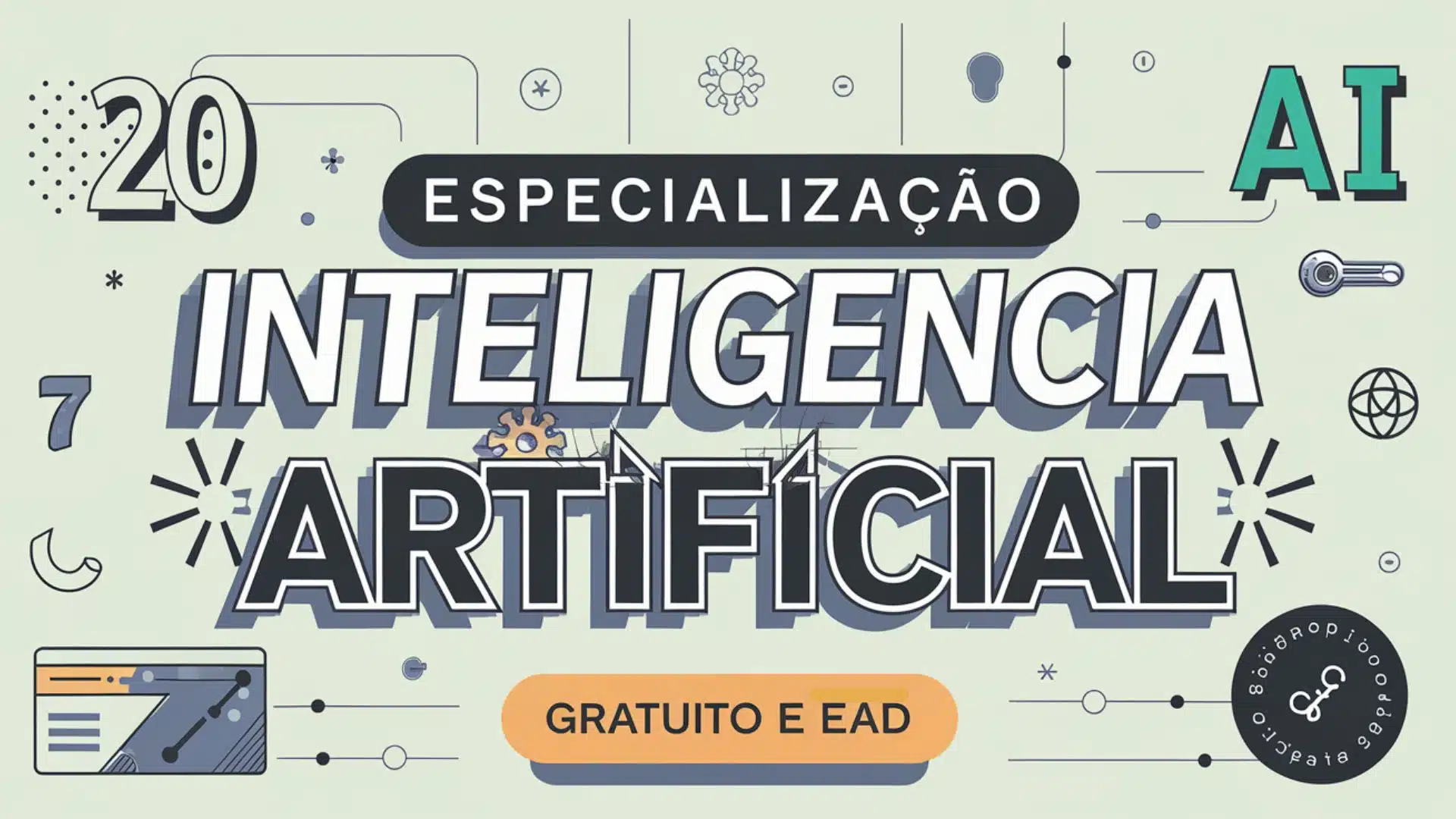 Especialização EAD em Gerência de Projetos de Software com Inteligência Artificial na UFJF. Inscrições abertas de 1 a 25 de abril.