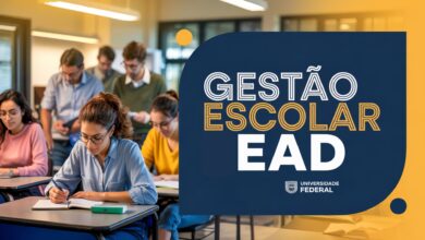 Prorrogadas as inscrições para Especialização em Gestão Escolar EaD da UFSCar. Curso gratuito para gestores, com vagas até 28/04!