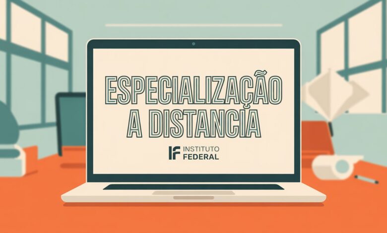 IFPR oferece 175 vagas para Especialização EAD na Educação a Distância. Inscrições abertas até domingo (27)! Garanta sua vaga!