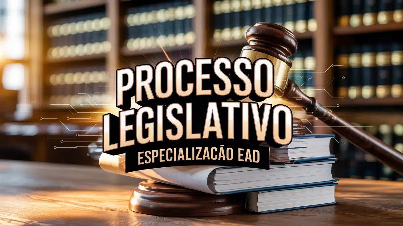 Especialização em Processo Legislativo 100% EAD pela UEPG. Curso gratuito para bacharéis em Direito e servidores públicos. Confira!