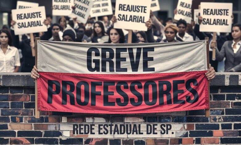 Professores da Rede Estadual SP aprovam estado de Greve e exigem Reajuste Salarial de 6,27% e Contratação de 44 Mil. Confira detalhes!