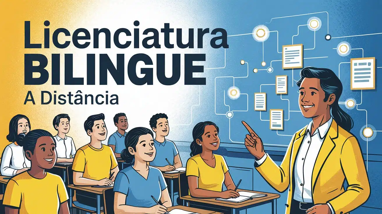 Inscreva-se no curso EAD de Licenciatura em Pedagogia Bilíngue do IFSC 2025, sem vestibular. Vagas abertas para ensino bilíngue Libras!