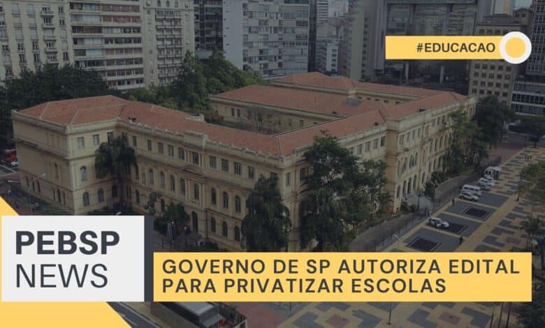 Privatização avança em SP: Governo autoriza edital para gestão privada de 143 escolas. Reforma, segurança e mais modernidade estão no foco.