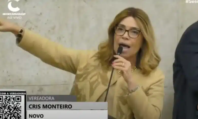 Vereadora Cris Monteiro gera polêmica na Câmara de SP ao defender reajuste salarial abaixo da inflação para servidores municipais.
