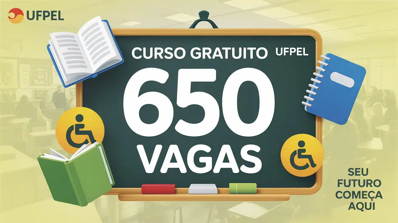 UFPEL oferece 650 vagas em curso gratuito e online sobre Educação Inclusiva. Com 180h, é voltado a professores e gestores da educação!