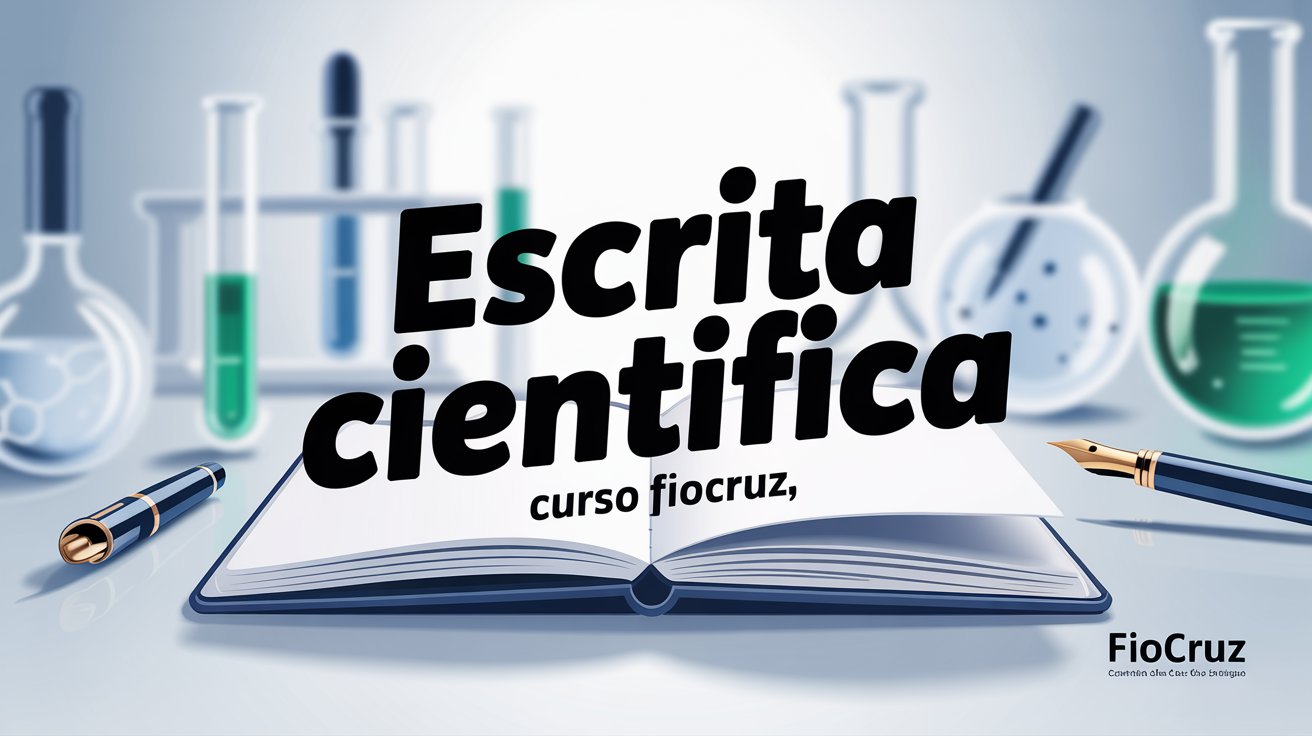 Curso de Escrita Científica EAD Fiocruz: aprenda redação acadêmica e normas ABNT. Inscrições abertas para profissionais e estudantes!