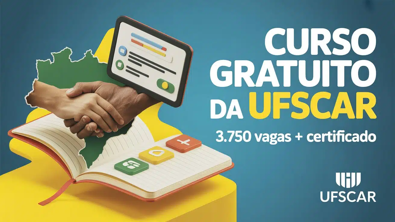 Curso EAD gratuito da UFSCar sobre educação antirracista abre 3.750 vagas em parceria com o MEC. Inscreva-se até 1º de junho!