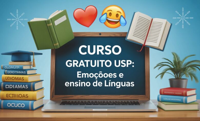 USP oferece curso gratuito e online sobre habilidades socioemocionais no ensino de línguas. Inscreva-se até 27/05 pela plataforma Apolo!