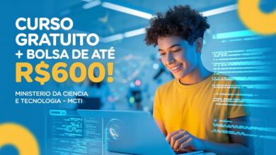 Curso gratuito do Ministério da Ciência abre 10 mil vagas em Curso de Programação. Ganhe até R$600/mês de bolsa! Inscreva-se até 30 de maio!