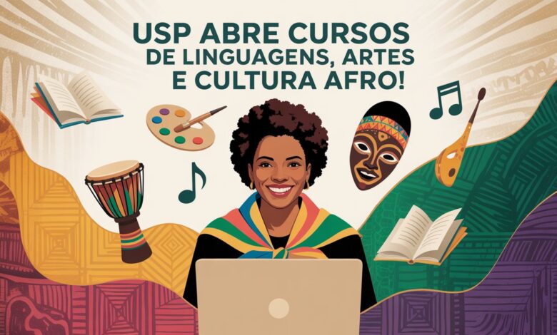 A USP oferece cursos gratuitos para educadores na área de Linguagens para julho de 2025. Inscreva-se até 29/05 e receba certificado!