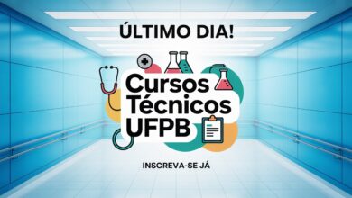 Inscrições se encerram hoje! UFPB oferece 5 cursos técnicos em saúde com vagas presenciais e EAD. Veja como participar.