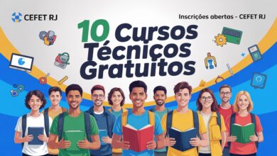 Inscreva-se no CEFET RJ para 10 cursos técnicos gratuitos. Oportunidade para quem busca formação rápida e sem custo.