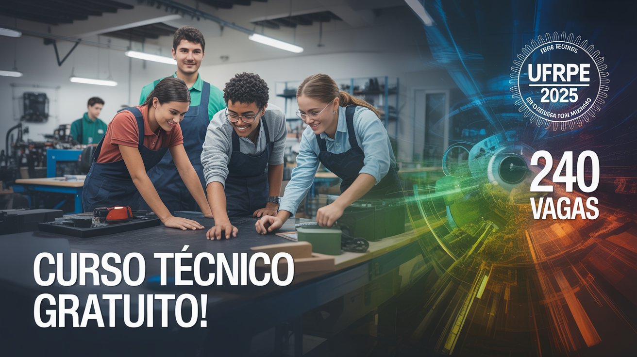 Cursos técnicos gratuitos na Universidade Federal - UFRPE: Administração, Agropecuária e Alimentos. Inscrições até 2/6!