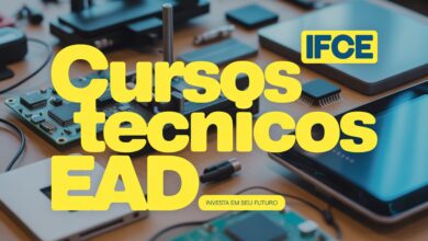 Últimas horas para se inscrever nos cursos técnicos EAD do IFCE! 375 vagas gratuitas em Administração, Informática e mais. Confira agora!