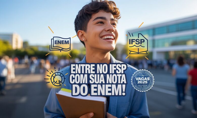 IFSP abre 760 vagas gratuitas em cursos superiores para quem fez o ENEM. Inscreva-se até 1º de junho e transforme seu futuro acadêmico!