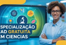 IFSC abre 150 vagas para curso gratuito de especialização 100% EAD em Ensino de Ciências. Inscreva-se até 26/05 e avance na carreira!